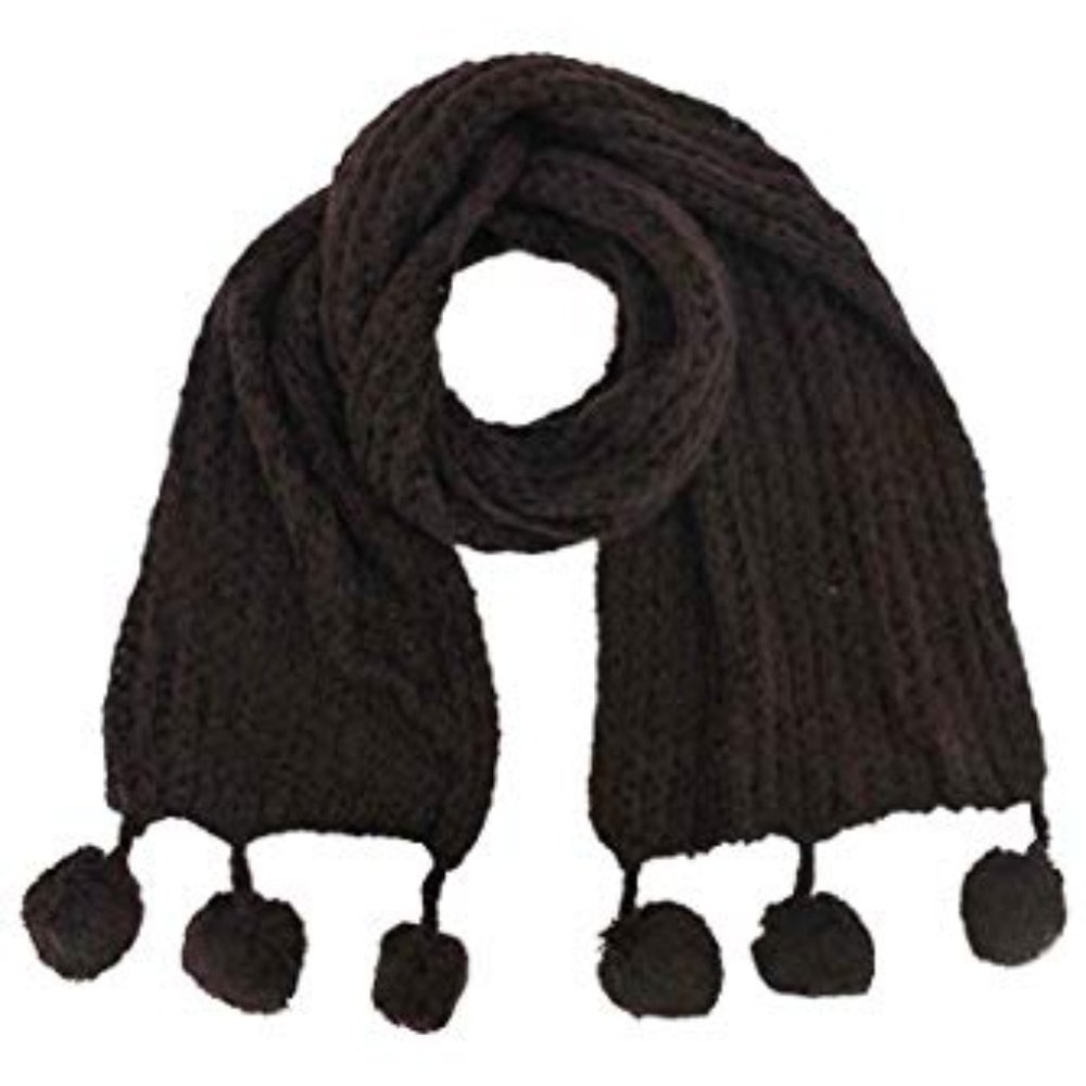 Guess winter scarf with pom poms